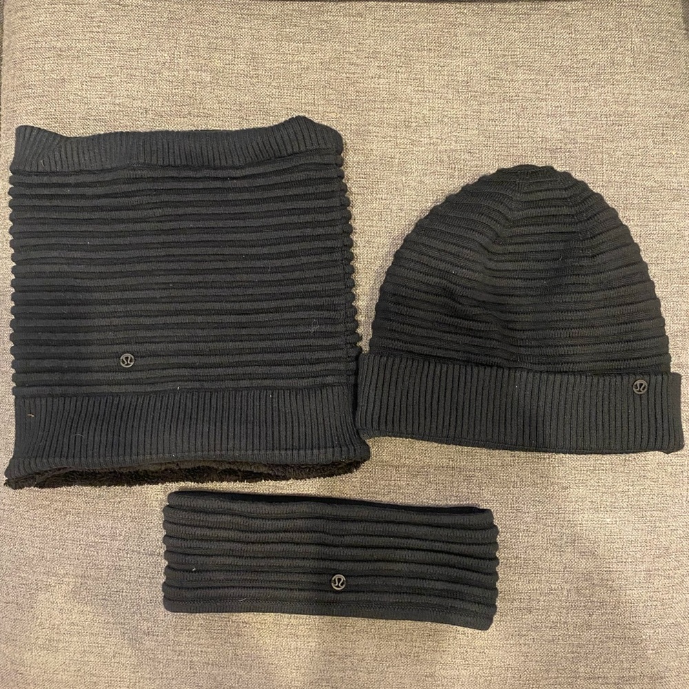 Lululemon Black Winter Gear Bundle